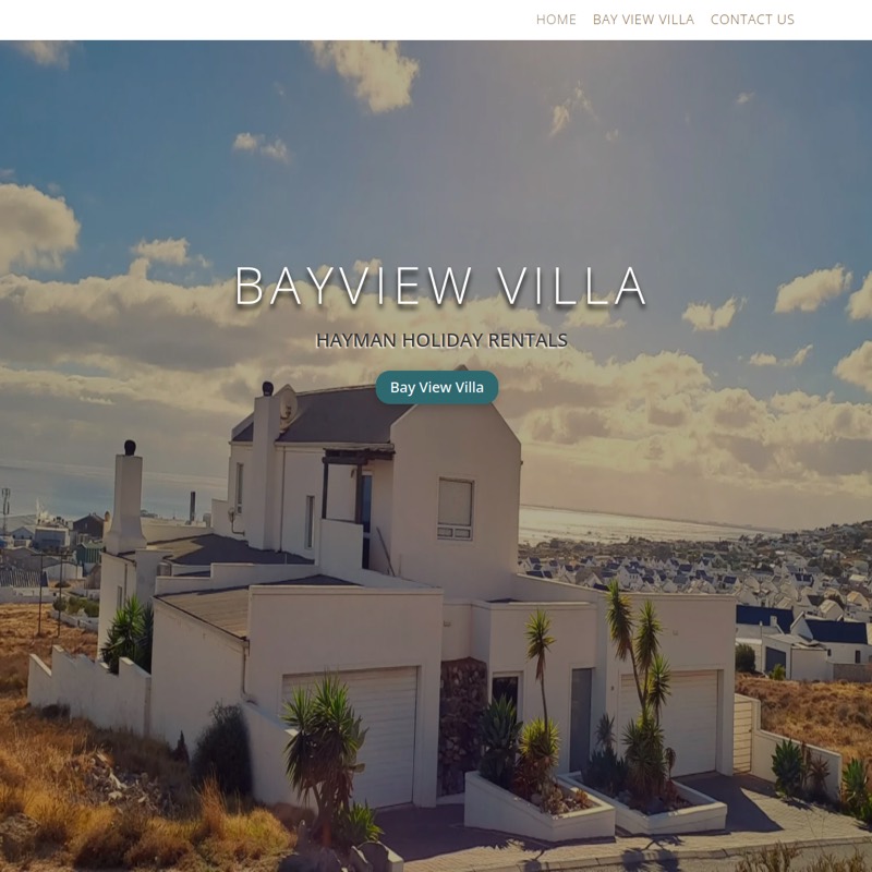 Hayman Holiday Rentals website
