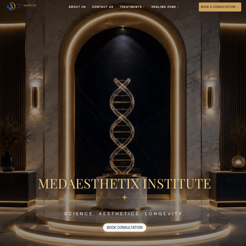 Medaesthetix Institute website