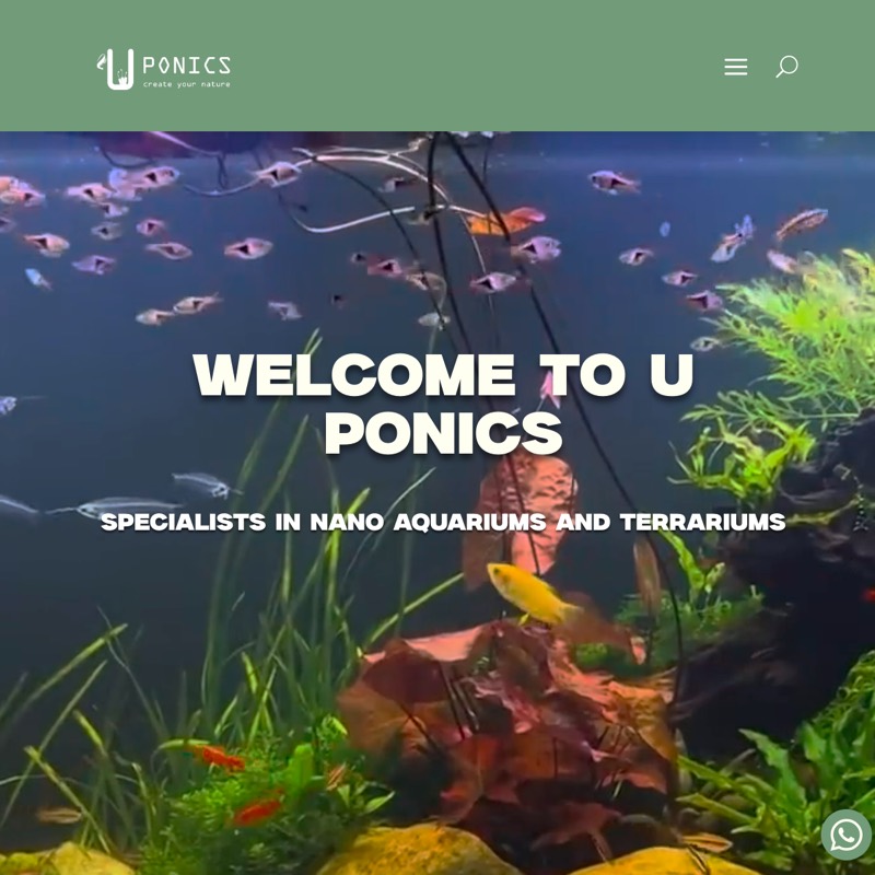 Uponics website